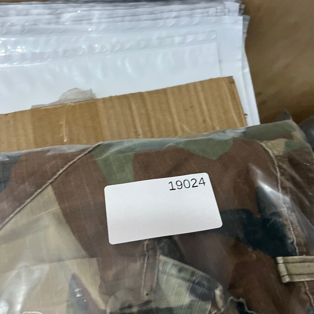 Military Pants Mens Size M Camo Cargo Ripstop BDU Tactical Drawstring Vintage - Picture 14 of 14